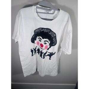 Vtg Ringling Bros and Barnum & Bailey Clown Tee Emmett Kelly‎ Style Circus XL